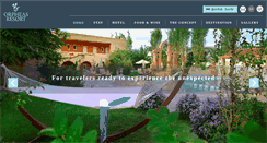 Desktop Screenshot of orpheas-resort.gr